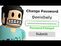 I FAKED my ROBLOX ACCOUNT being HACKED??