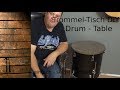 Trommel-Tisch - ein Tisch aus einer alten Trommel (Deko, DIY)
