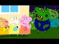 Zombie Apocalypse, Daddy Pig Turns Into ZOMBIES🧟‍♀️  Peppa Pig Funny Animation