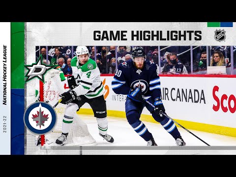 Stars @ Jets 11/2/21 | NHL Highlights