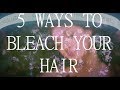 NO ROME 5 WAYS TO BLEACH YOUR HAIR UNOFFICIAL VISUAL mp3