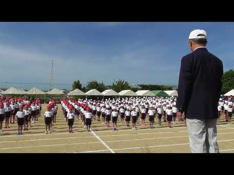 校長挨拶 五小ふれあい運動会2018感動のPV