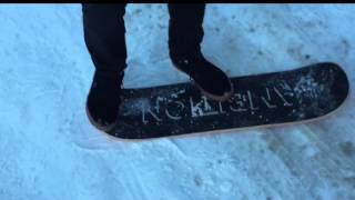 How To Kick Flip On A Snowskate!