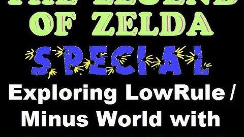 Nicks AWESOME Game Genie codes NES The Legend of Zelda Minus World / Lowrule
