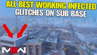 Modern Warfare 3 Glitches All Best Working Infected Glitches on SUB BASE, Mw3 Glitch, Infected Spots