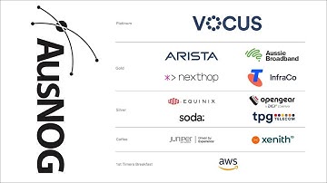 AusNOG 2024 - Bevan Slattery - Day1 Keynote