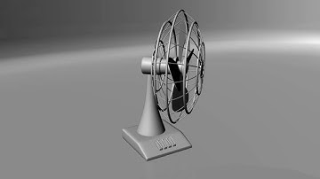 Fan Modeling Animation in Maya | Fan Modeling in Maya