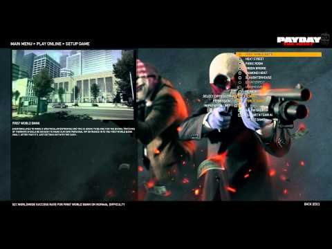 HOW TO? - PAYDAY : The Heist - Level up your character.