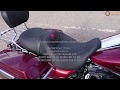 Перетяжка мотосиденья Harley  Davidson