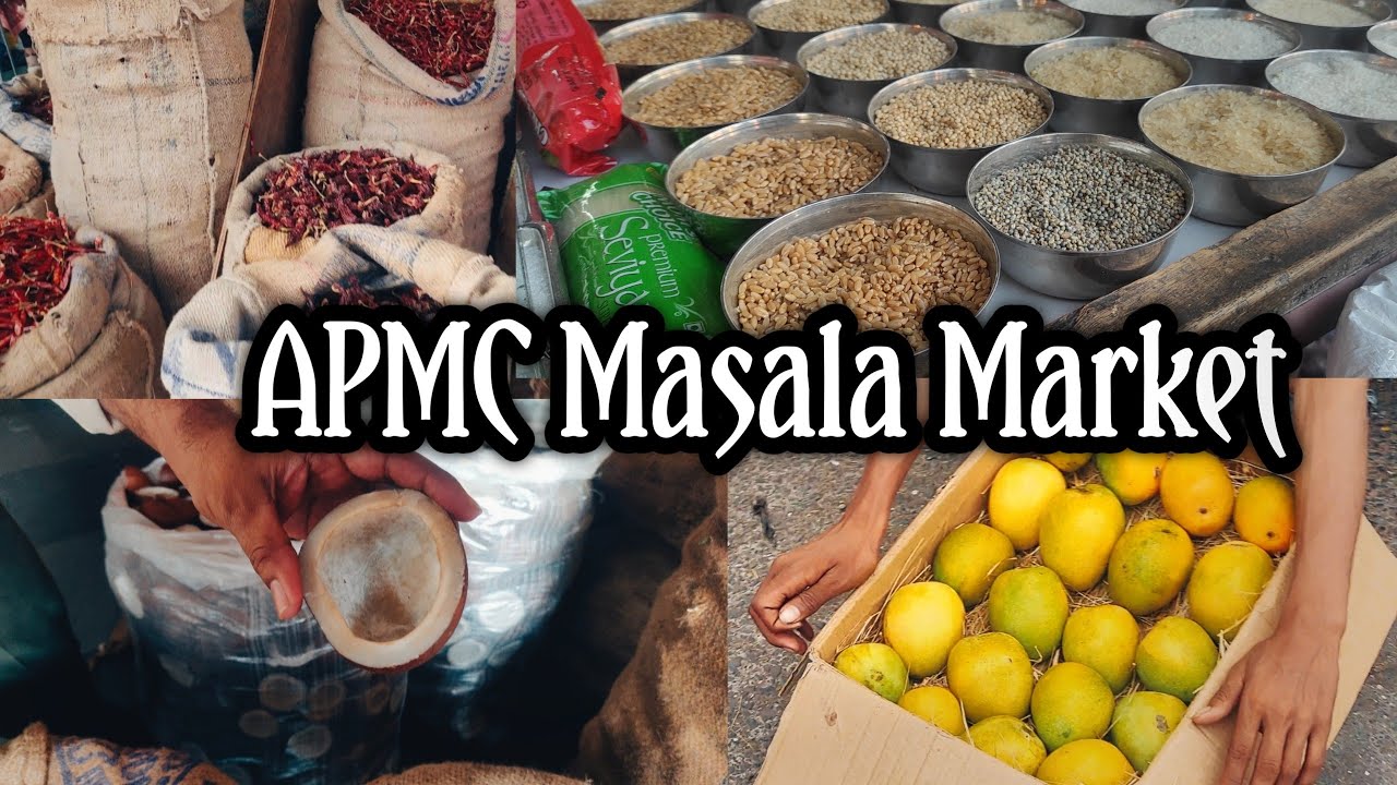 एक भेट APMC मसाला मार्केटला Wholesale Masala Market Mumbai Vashi