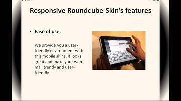 Responsive Roundcube Gray Mobile skin for Webmail