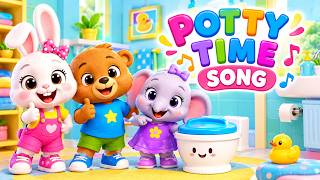 Potty Time Song for Kids 🚽 | Potty Training Song | Healthy Habits for Toddlers & Preschoolers
