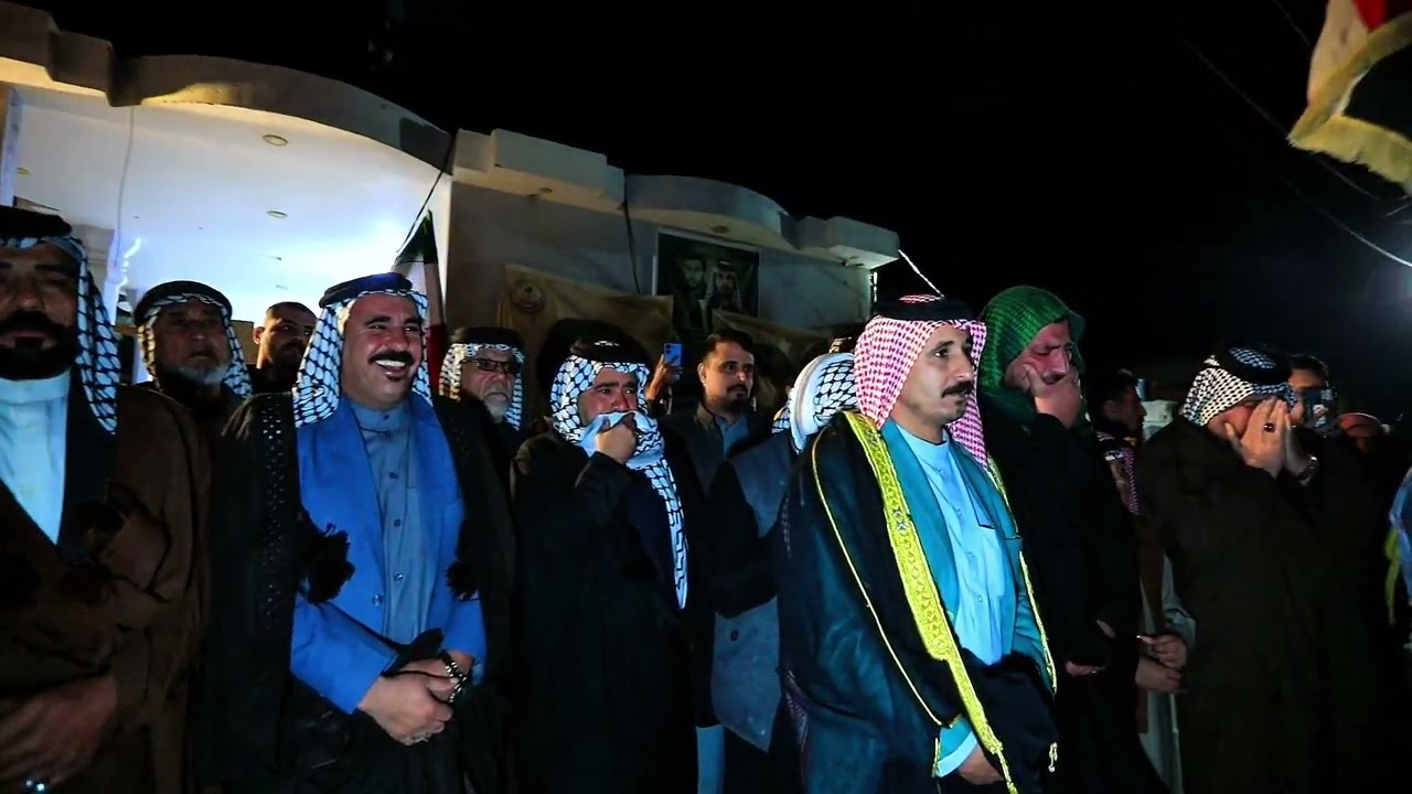 الشاعر عبد الله عوض يتذكر منبر السيد فارغ وباقي عليه بس العبايه و العمامه ميدان عشائر ال حاتم 