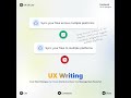 Mastering Word Choice: Write Clearly and Effectively!#EffectiveWriting #uxcontent #ooux #uxwriter