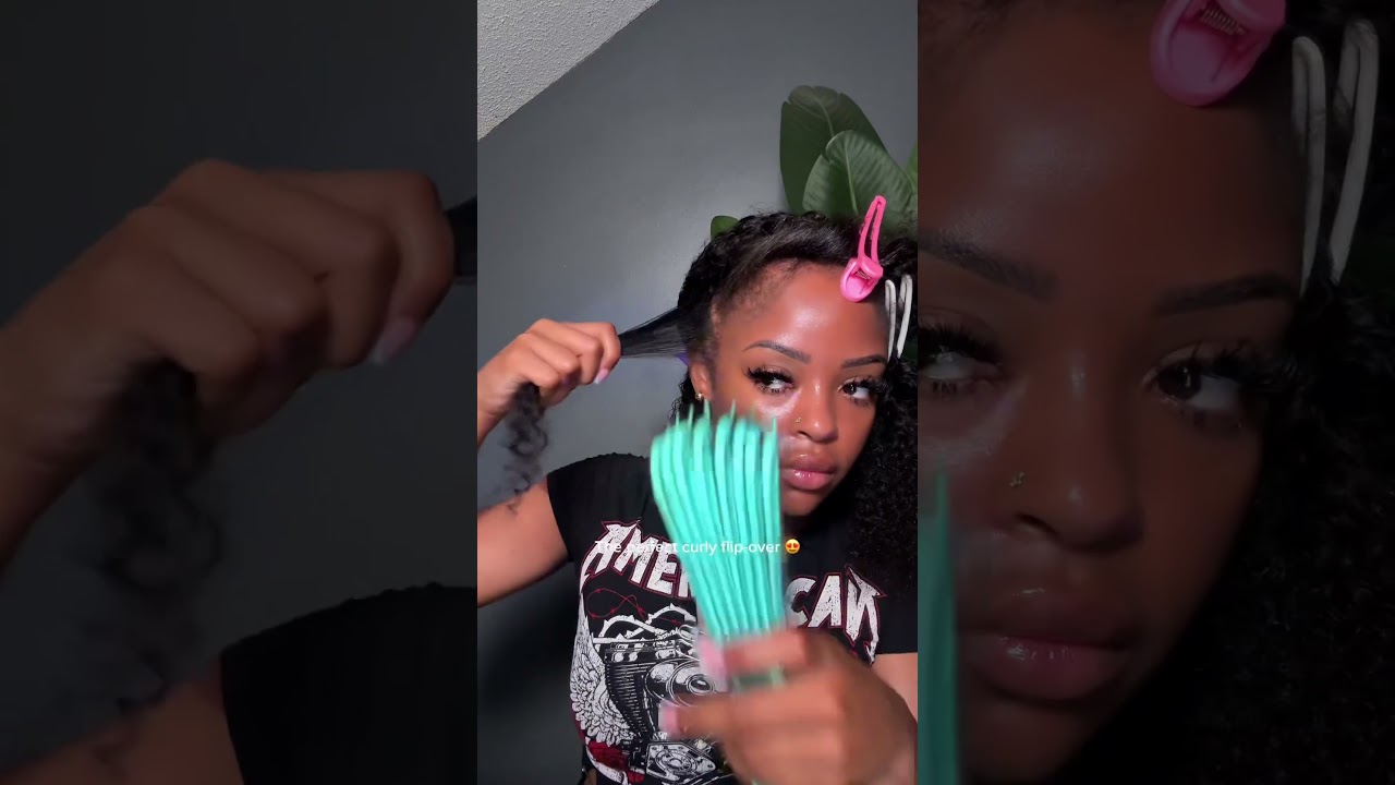 18-inch Kinky Curly Half Wig from Isee Hair 😍😍