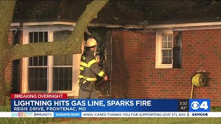Several overnight fires believed to have been caused by lightning