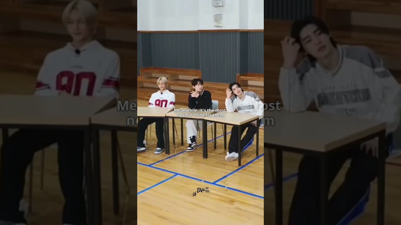 They're side-eyeing him 🤣 