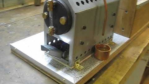 Large model Oscillating steam engine