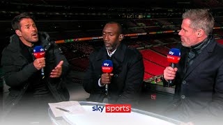 Redknapp & Carragher have HEATED debate over bringing Kepa on for the Carabao Cup final shoot-out