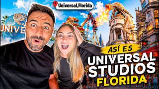 Entramos a UNIVERSAL STUDIOS ORLANDO y fue una locura 🤯🎬