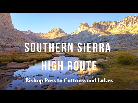 Southern Sierra High Route Backpack