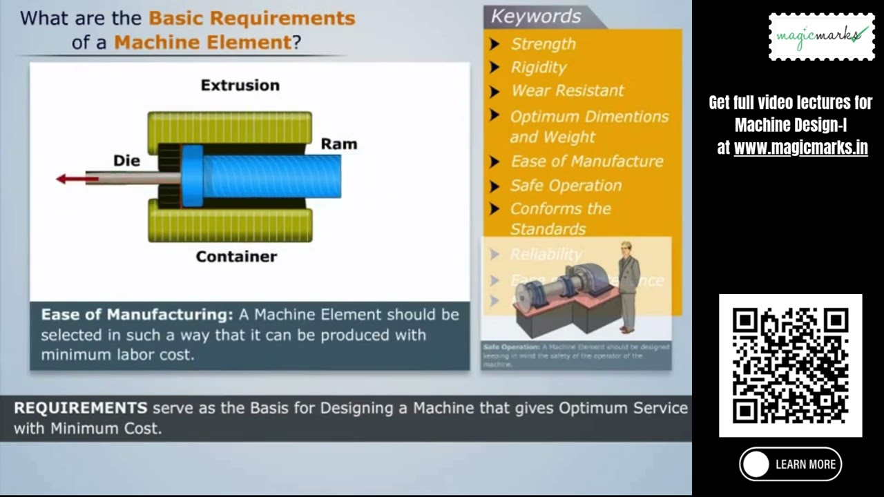 Основные требования к элементам машин | Проектирование машин-I | Волшебные знаки