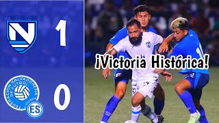 Nicaragua vs El Salvador [1 - 0] Amistoso Noviembre 2022 [Partido Completo]