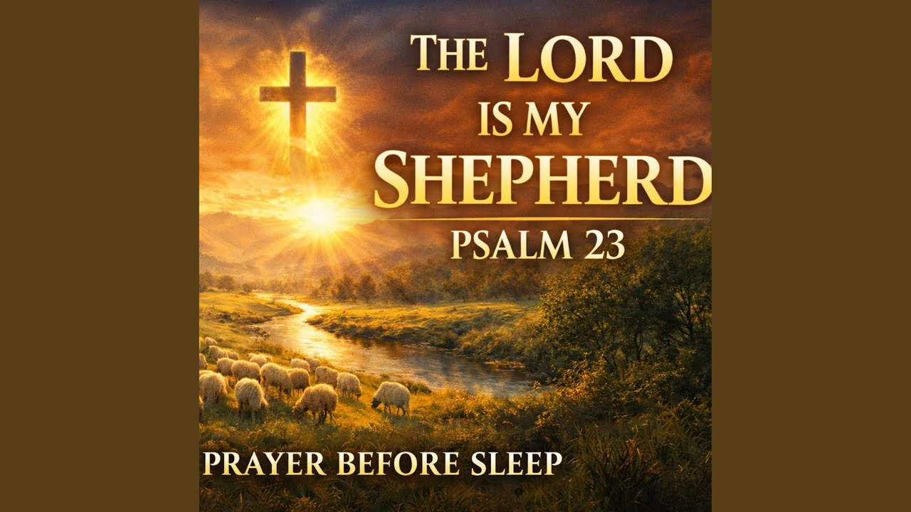 THE LORD IS MY SHEPHERD. PSALM 23. PRAYER BEFORE SLEEP