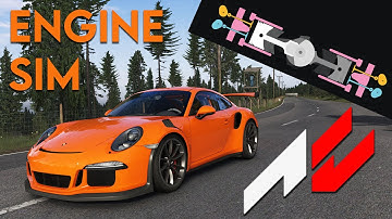 Using an Engine Simulator to replace engine sounds in Assetto Corsa (GT3 RS)