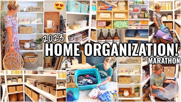HOME ORGANIZATION IDEAS!!😍 CLEAN & ORGANIZE WITH ME  DECLUTTERING AND  ORGANIZING MOTIVATION 2023 