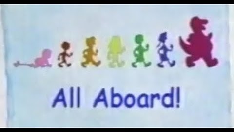 Barney & Friends: All Aboard! (Season 7, Episode 1) (TV Version)