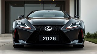 2026 Lexus LC 500 Revealed: Stunning V8 Power & Exclusive Inspiration Series!