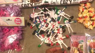 Making DIY Holiday Goodie Bag for Kids - Christmas Stocking Stuffer - Budget Friendly Party Favors