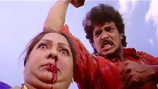 Upendra Kill Sudha Rani Mother Of Shilpa Shetty Climax Fight Of Auto Shankar Movie