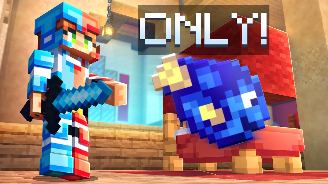 Can I win Hive Bedwars With ONLY The Knockback Dory?