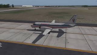 Carenado Saab 340 X-Plane 11 - Full Flight on VATSIM KCHS to KJAX (edited for time)