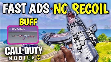 FAST ADS + NO RECOIL + LONG RANG AK-47 BEST GUNSMITH SEASON 5 🤯 | SOLO vs SQUAD | COD MOBILE