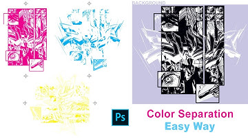 Index Color Separation In Photoshop for Screen Printing