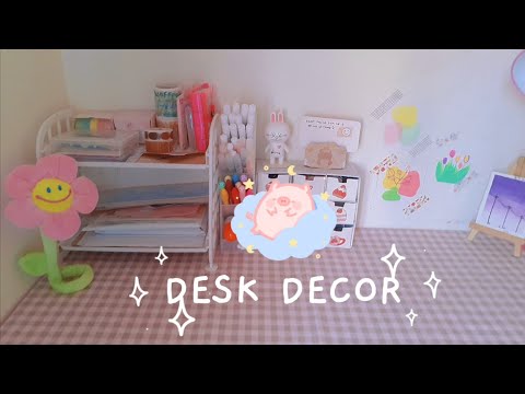 Video ????Desk Decor ???? | Dọn Dẹp Bàn Học Cùng Sun ???? | Sunnie... - YouTube