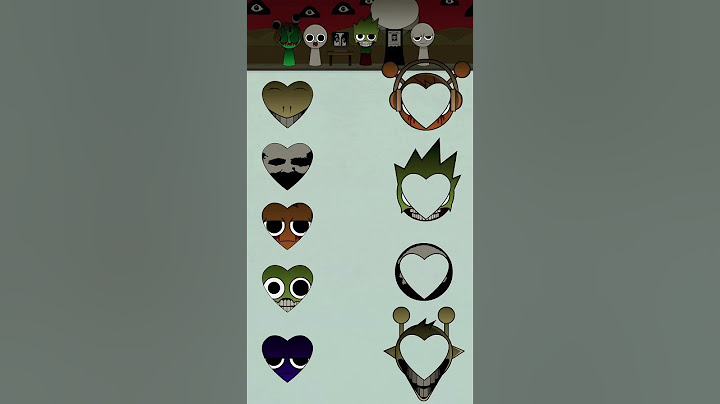 Test IQ Challenge! Heart of the Incredibox Spunki Face (Horror Version) #colors #testiq #games