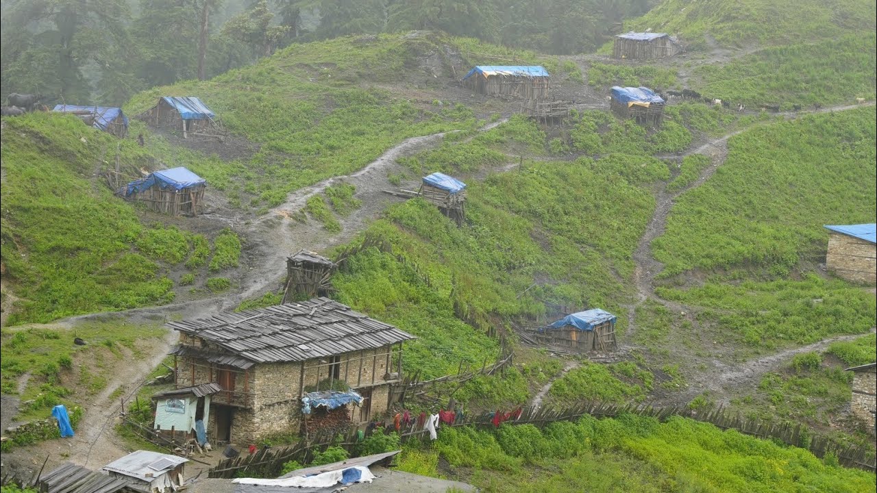 Living with the Poor but Very Happy People in Nepal || Natural Beauty of Nepali Village || IamSuman