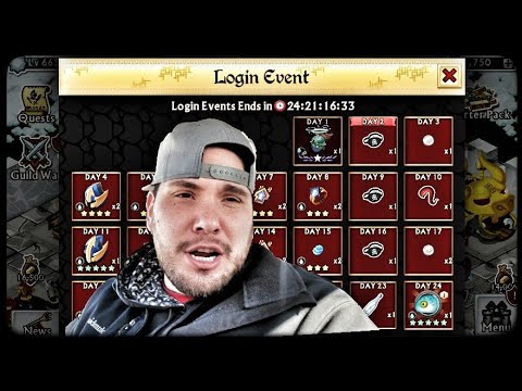 Knights And Dragons | Let's Login Together! (Armor Review)