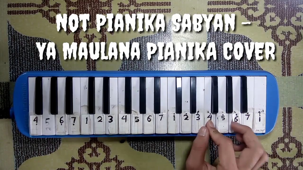 Not Pianika Sabyan Ya Maulana Youtube
