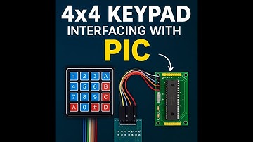 4x4 Keypad interfacing with PIC