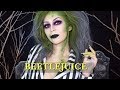 BEETLEJUICE Halloween makeup tutorial l Beetlejuice girl version l cflowermakeup
