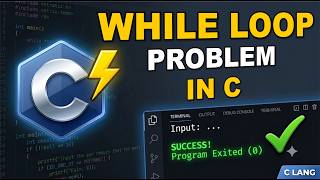Controlling an Epidemic C Program | Efficiently using a WHILE loop #2  #cprogramming #whileloop #c
