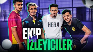 Bol Gollü Halı Saha Vlogu Ekip Vs İzleyiciler