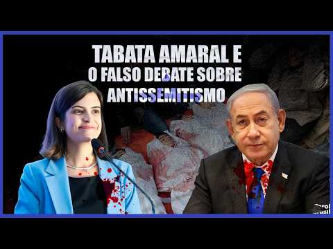 Tabata Amaral e o falso debate sobre antissemitismo