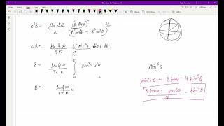 Griffiths electrodynamic problem 5.12 solution page 230