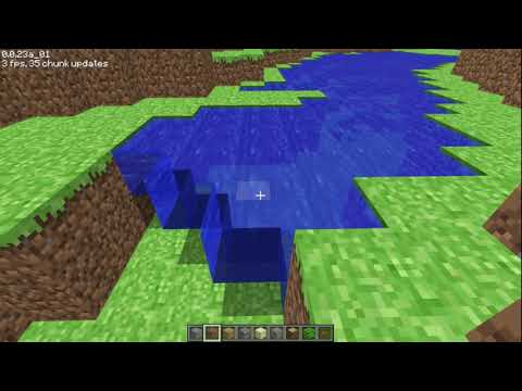 Minecraft Classic Water Be Like.... - YouTube